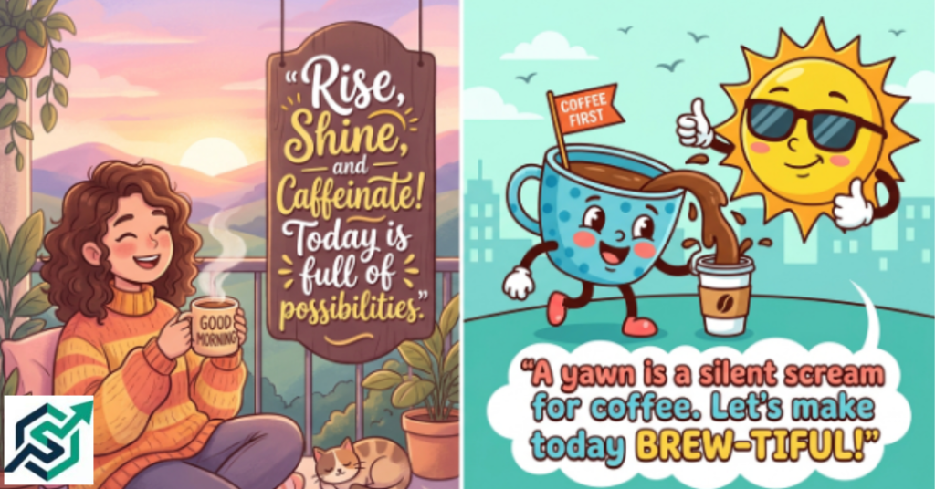 Good Morning Coffee Quotes to Brighten Your Sunrise