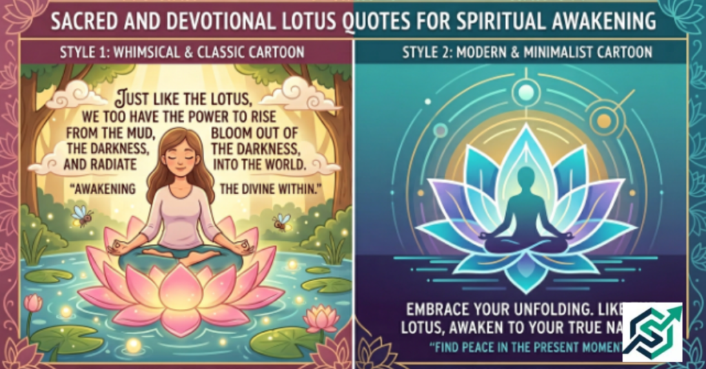 Sacred and Devotional Lotus Quotes for Spiritual Awakening