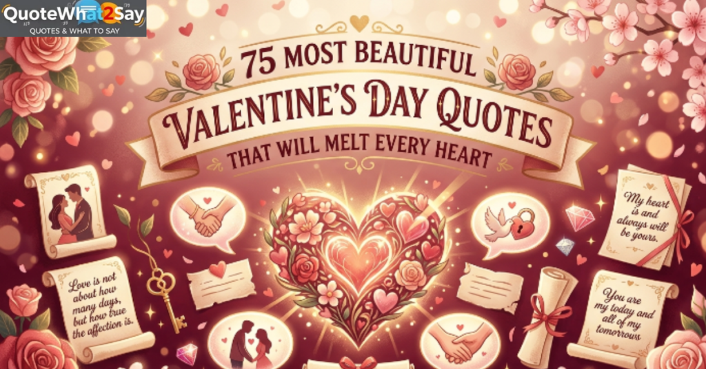 75 Most Beautiful Valentine's Day Quotes That Will Melt Every Heart