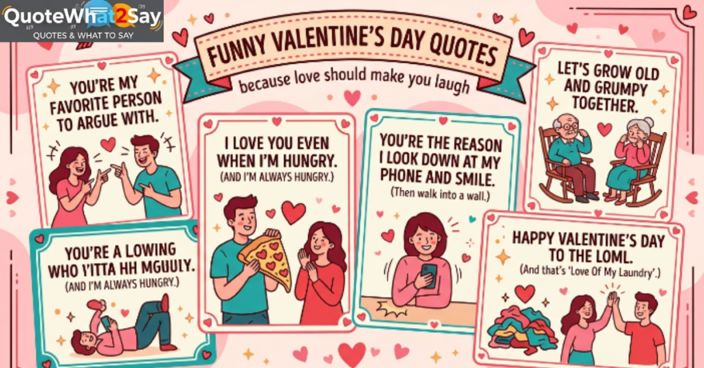 Funny Valentine's Day Quotes Because Love Should Make You Laugh
