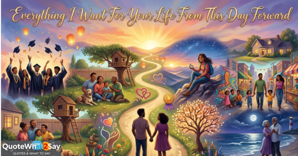 Everything I Want For Your Life From This Day Forward