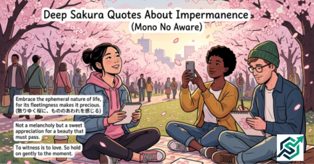 Deep Sakura Quotes About Impermanence (Mono No Aware)