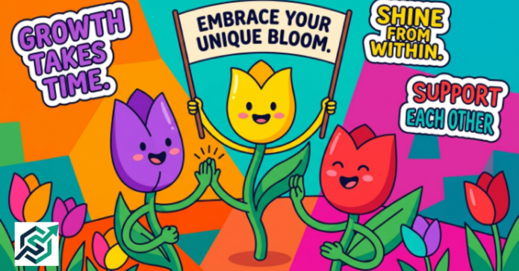 Positive Tulip Sayings for Inner Peace and Emotional Wellbeing