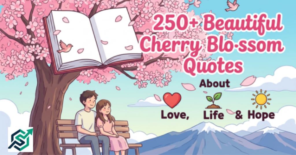 250+ Beautiful Cherry Blossom Quotes About Love, Life & Hope