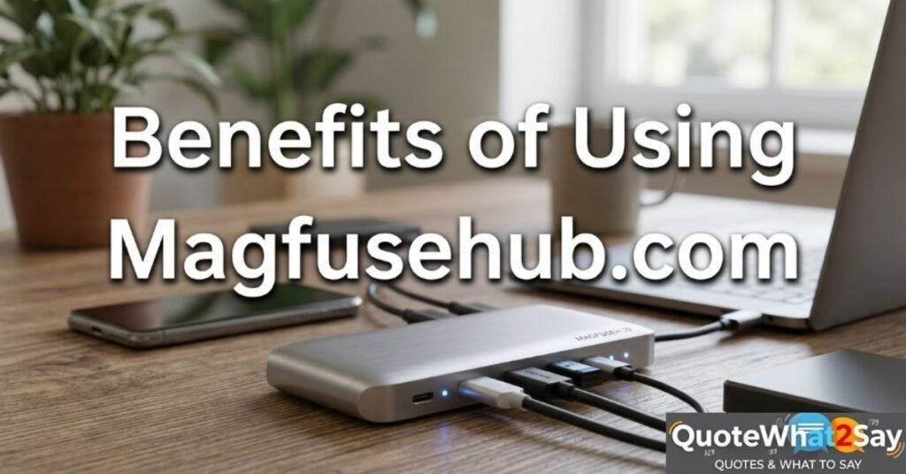 Benefits of Using Magfusehub. Com