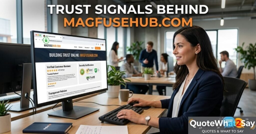Trust Signals Behind Magfusehub. com