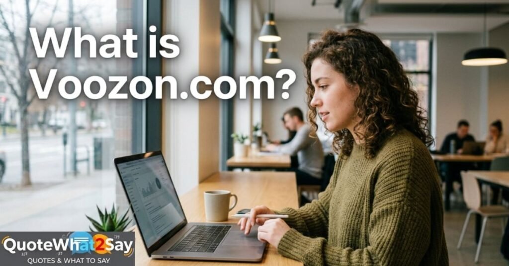 What is Voozon.com?