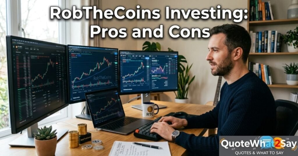 RobTheCoins Investing: Pros and Cons