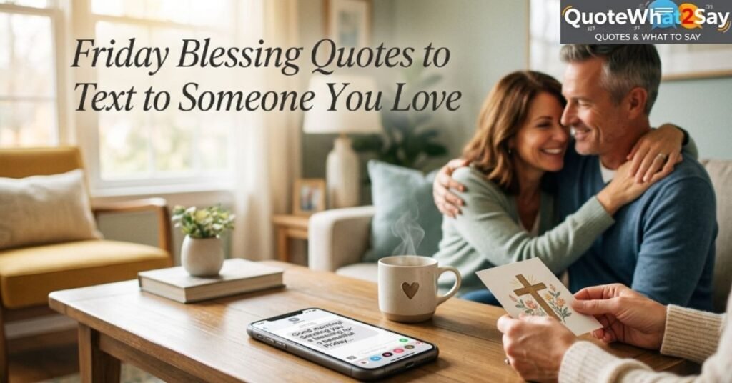 Friday Blessing Quotes to Text to Someone You Love