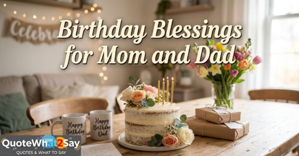 Birthday Blessings for Mom and Dad