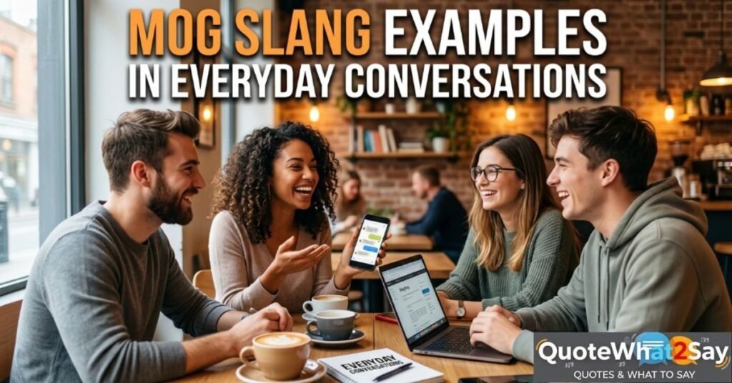 Mog Slang Examples in Everyday Conversations