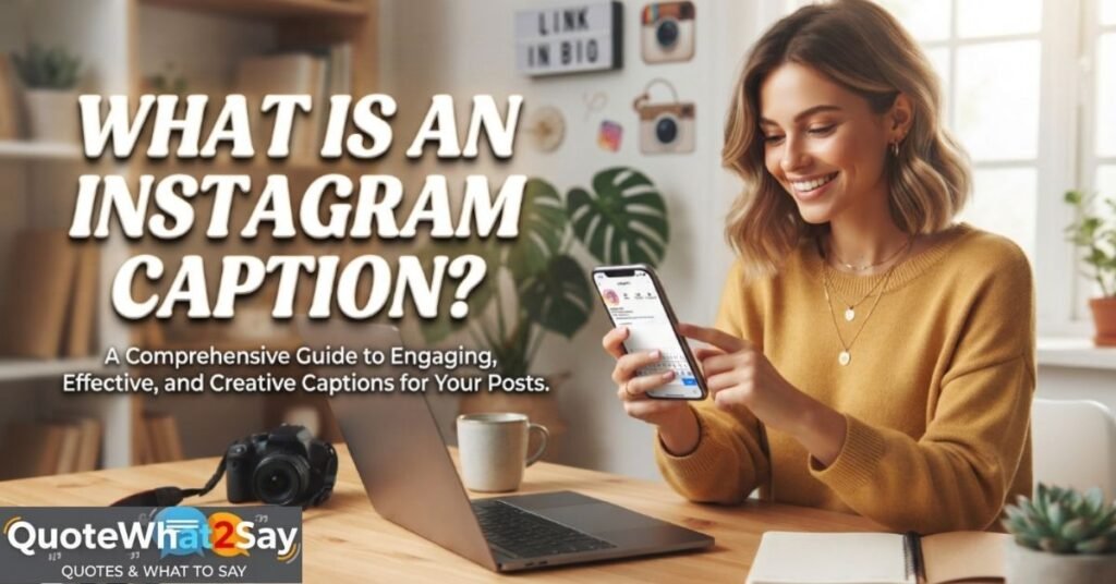 What is an Instagram Caption?
