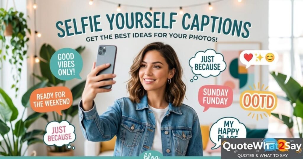 Selfie Yourself Captions