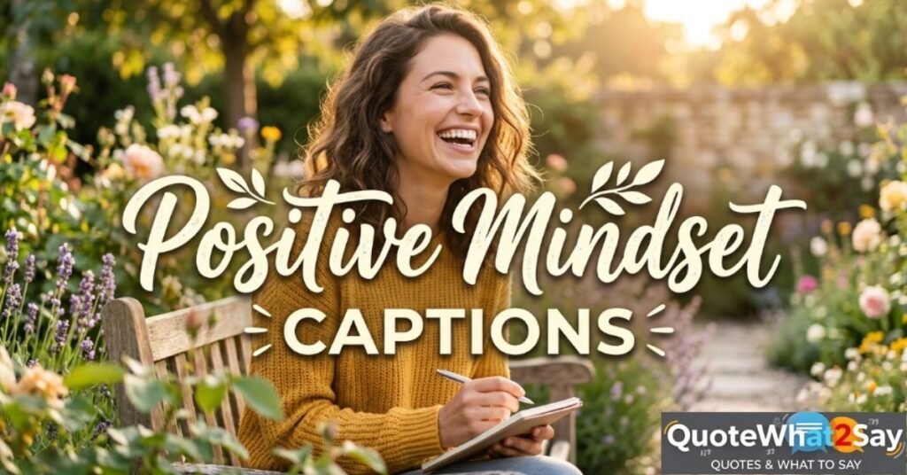 Positive Mindset Captions