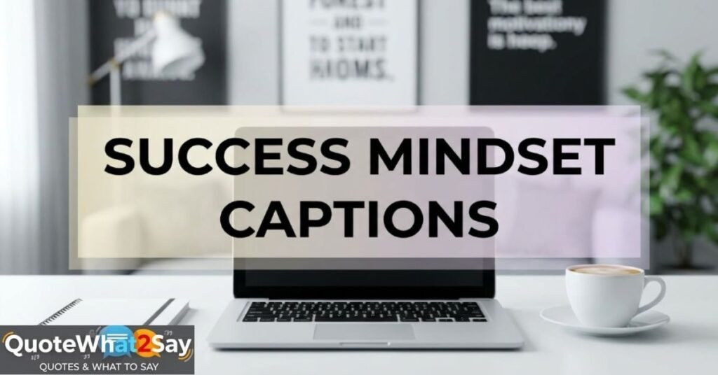 Success Mindset Captions