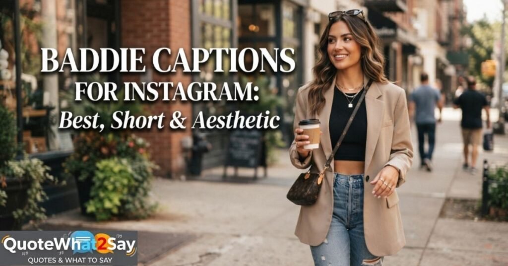390+ Baddie Captions For Instagram: Best, Short & Aesthetic