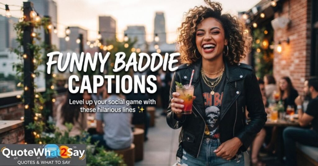 Funny Baddie Captions