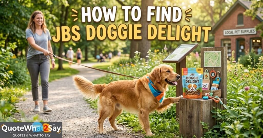 How To Find JBS Doggie Delight
