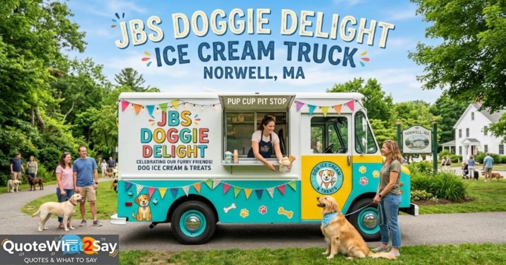 JBS Doggie Delight Ice Cream Truck Norwell, MA