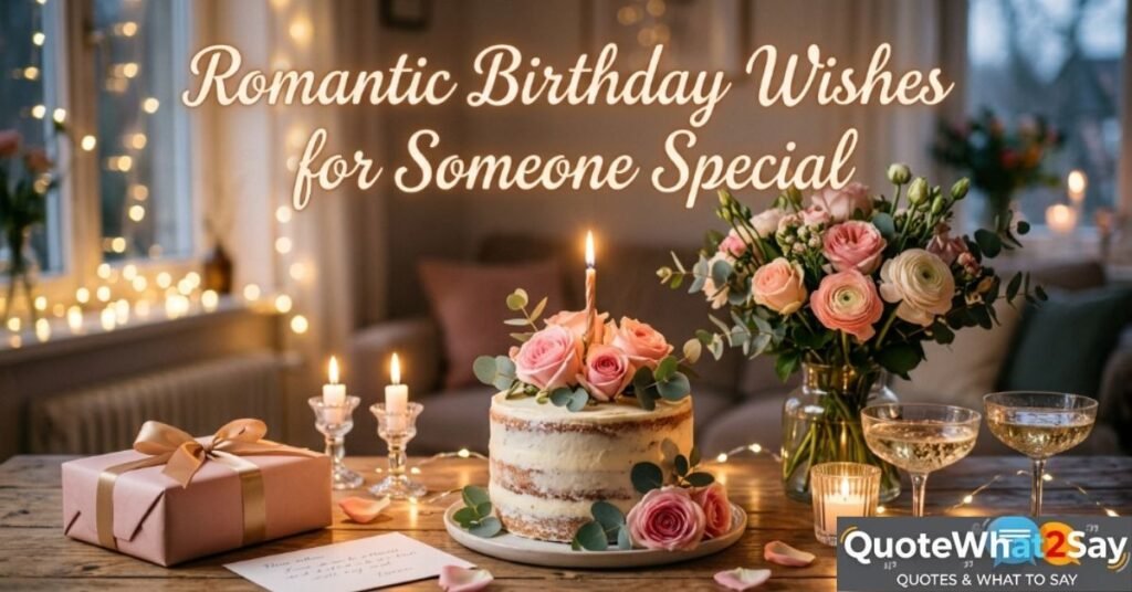 Romantic Birthday Wishes for Someone Special