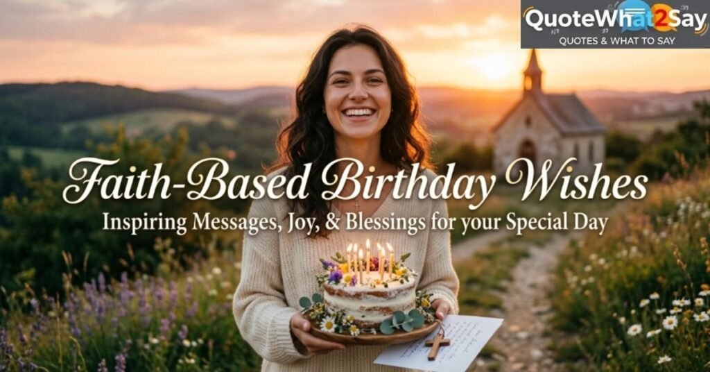 Faith-Based Birthday Wishes