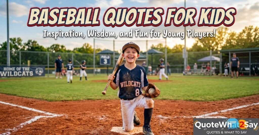 Baseball Quotes for Kids