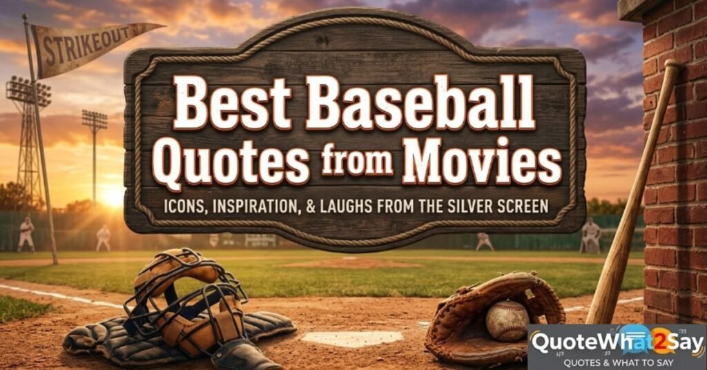 Best Baseball Quotes from Movies