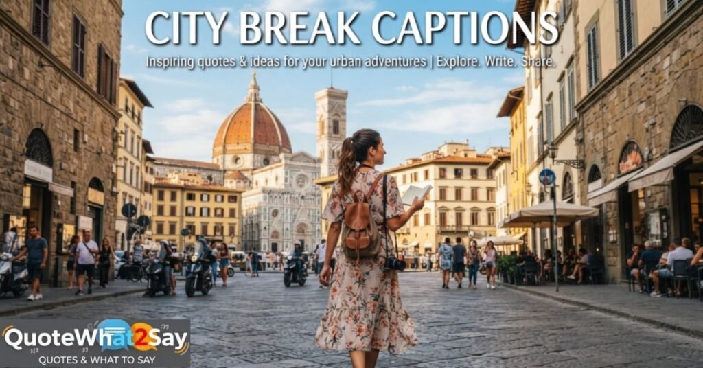 City Break Captions