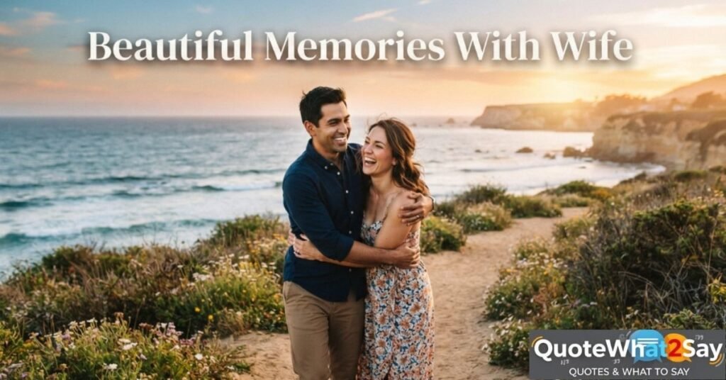 Beautiful Memories With Wife