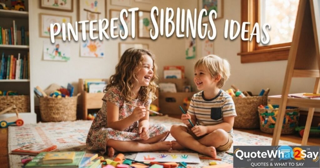 Pinterest Siblings Ideas