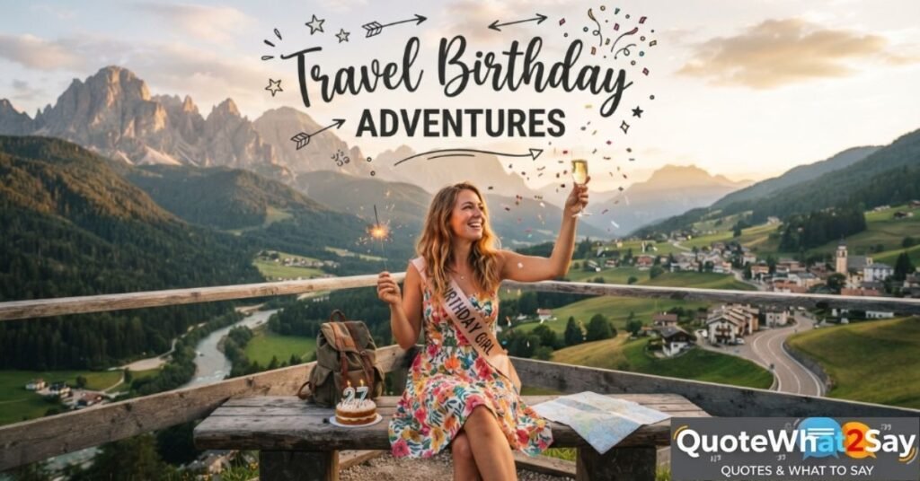 Travel Birthday Adventures