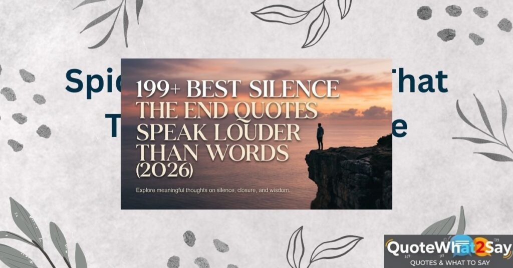 Silence the End Quotes About Strength and Dignity