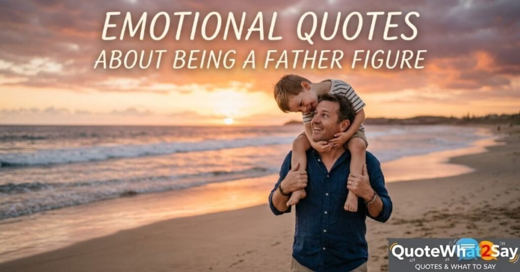 Emotional Quotes About Being a Father Figure