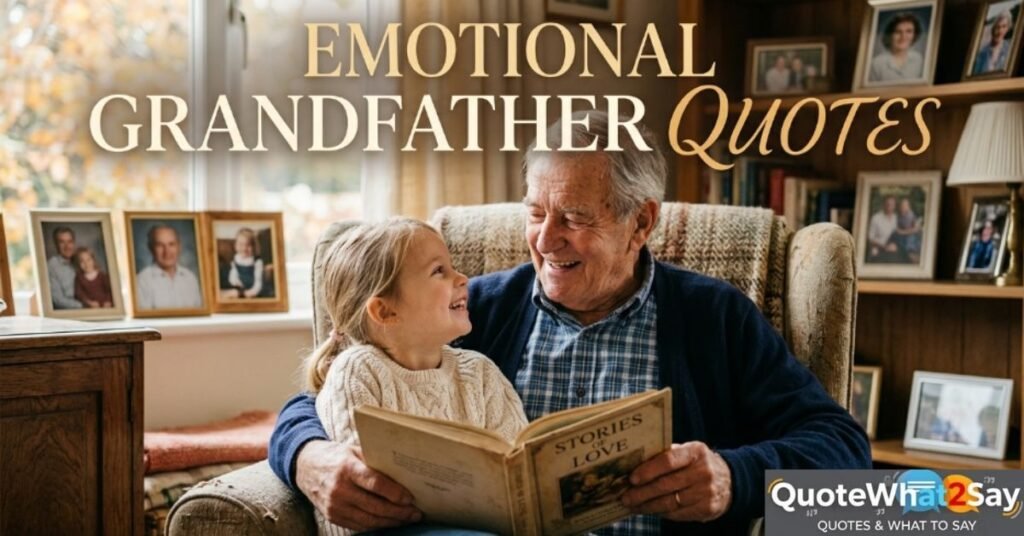 Emotional Grandfather Quotes