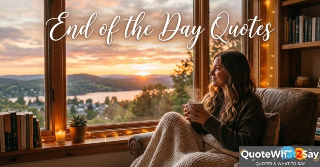 End of the Day Quotes