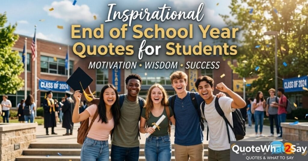 Inspirational End of School Year Quotes for Students