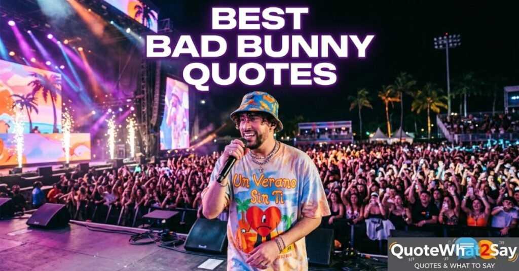 Best Bad Bunny Quotes