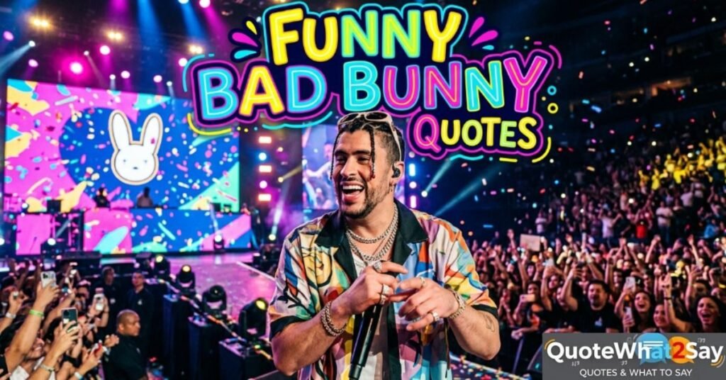 Funny Bad Bunny Quotes