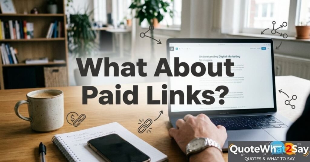 What About Paid Links?