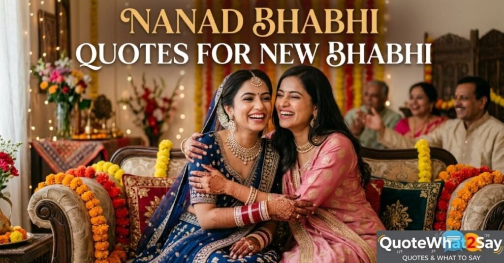 Nanad Bhabhi Quotes for New Bhabhi