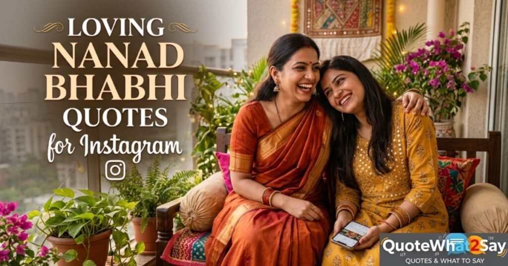 Loving Nanad Bhabhi Quotes for Instagram