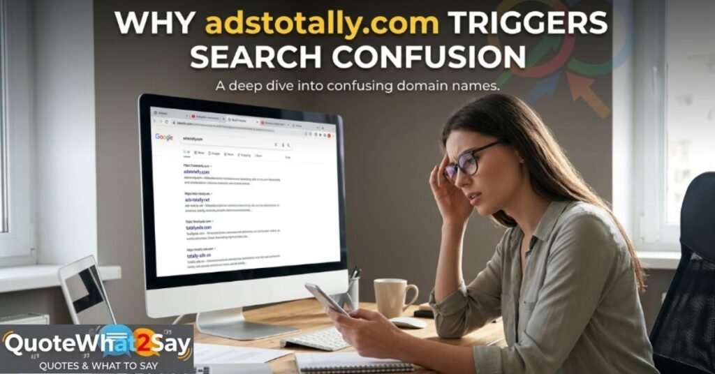 Why adstotally.com Triggers Search Confusion