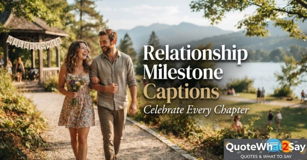 Relationship Milestone Captions