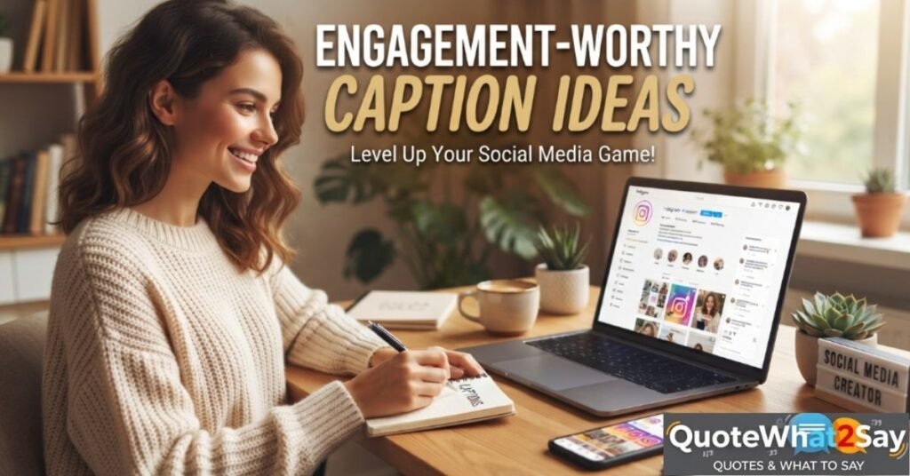 Engagement-Worthy Caption Ideas
