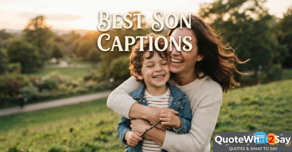 Best Son Captions