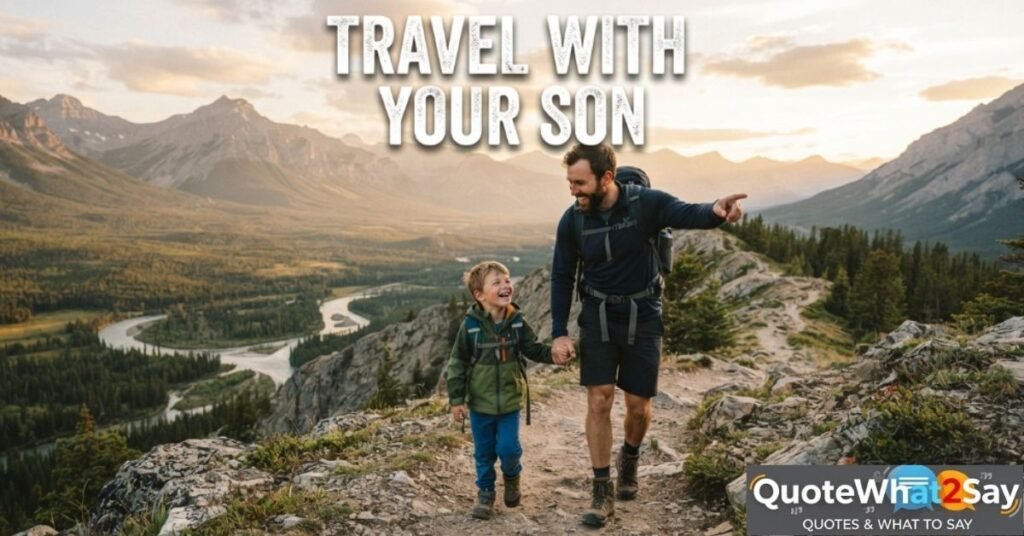 Travel With Your Son