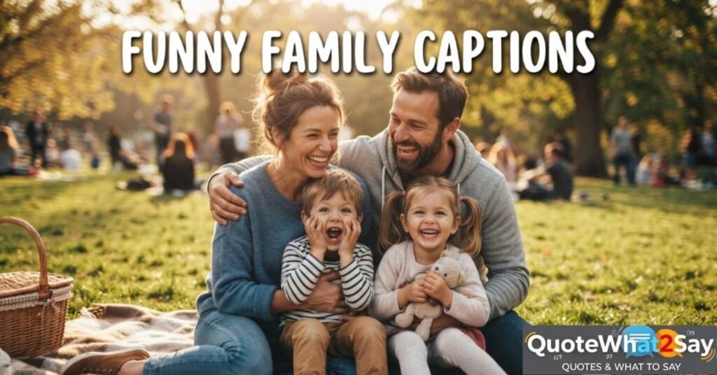 370+ Family Captions For Instagram Cute, Funny, Short & Heartfelt