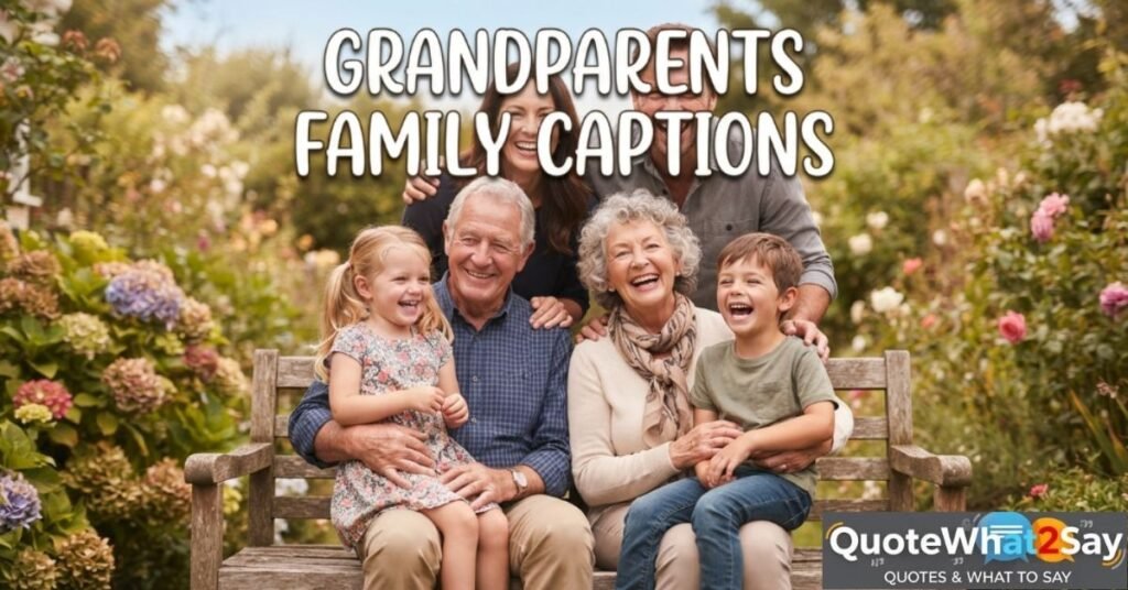 Grandparents Family Captions