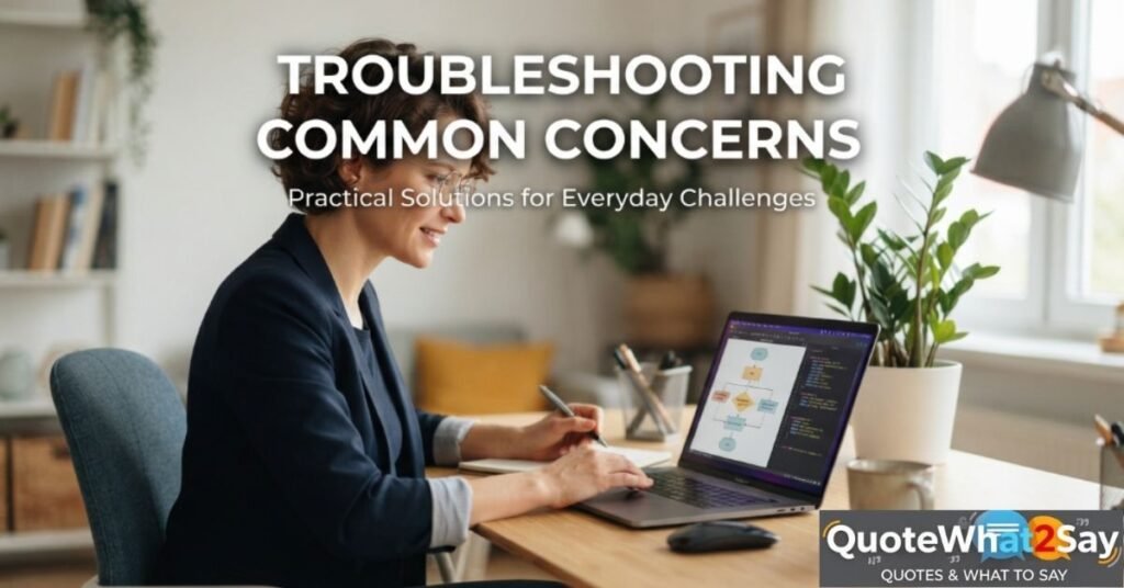 Troubleshooting Common Concerns