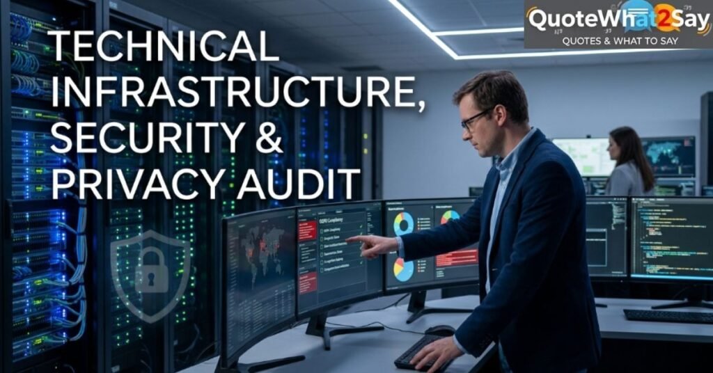 Technical Infrastructure, Security & Privacy Audit